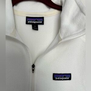 Patagonia Micro D 1/4 Zip, White, Size S